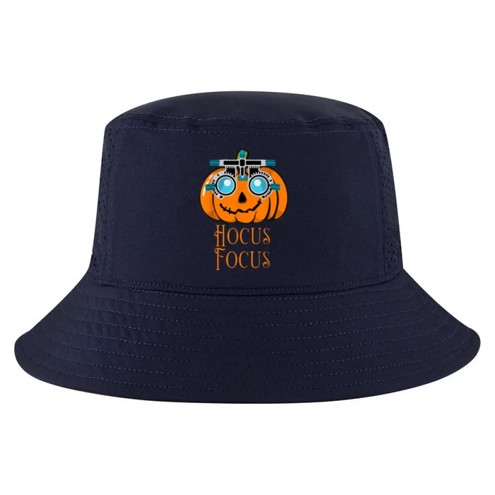 Hocus Focus Optometry Halloween Optometrist Eye Doctor Funny Cool Comfort Performance Bucket Hat