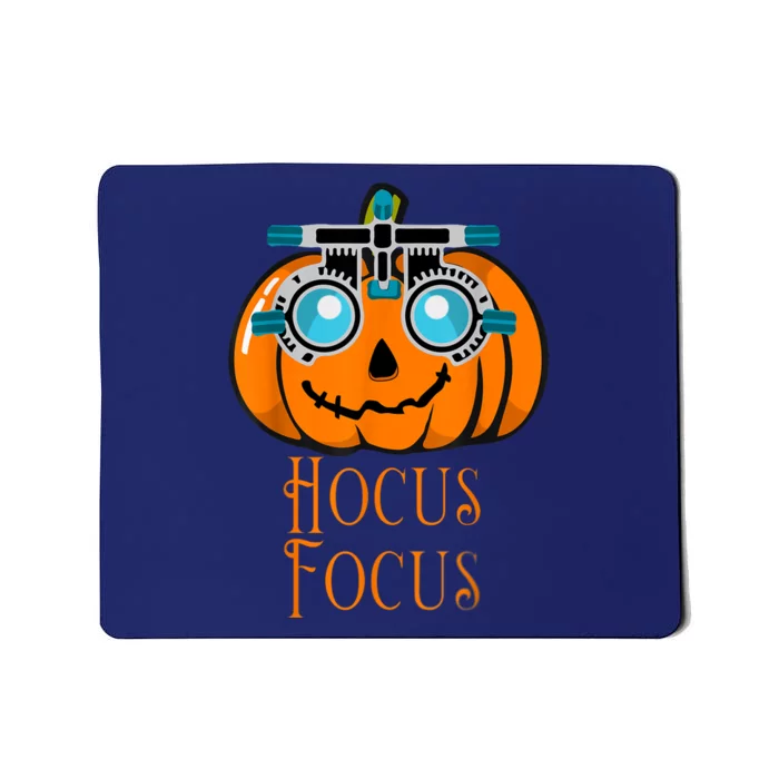 Hocus Focus Optometry Halloween Optometrist Eye Doctor Funny Mousepad