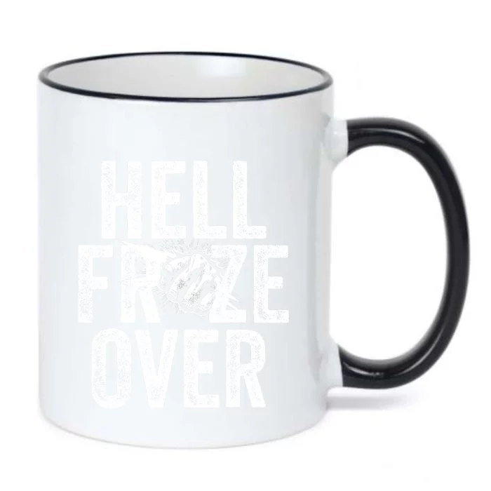 Hell Froze Over Black Color Changing Mug