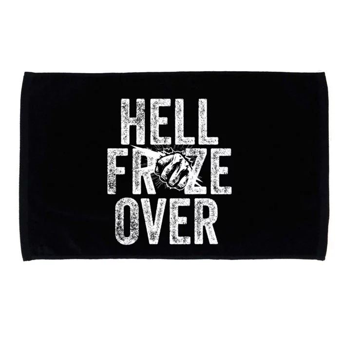 Hell Froze Over Microfiber Hand Towel