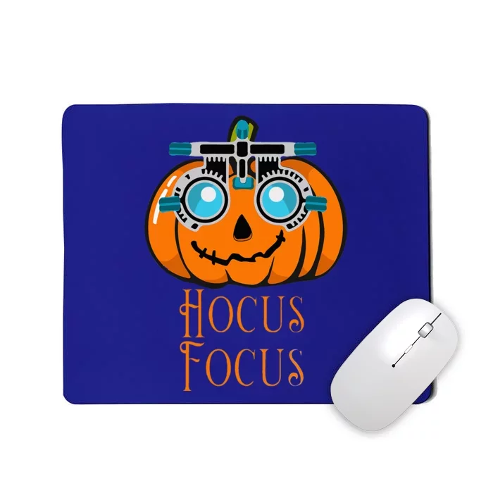 Hocus Focus Optometry Halloween Optometrist Eye Doctor Funny Mousepad