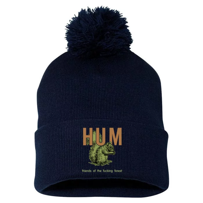 Hum Friends Of The Fucking Forest Pom Pom 12in Knit Beanie