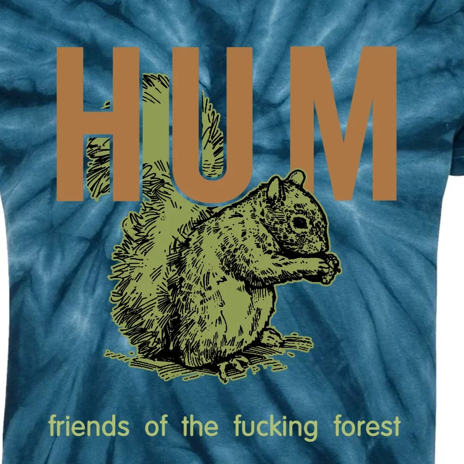 Hum Friends Of The Fucking Forest Kids Tie-Dye T-Shirt