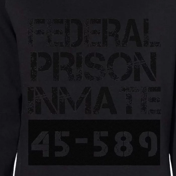 Halloween Federal Prison Inmate Prisoner Costume Womens California Wash Sweatshirt