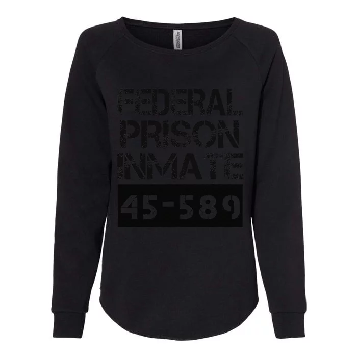 Halloween Federal Prison Inmate Prisoner Costume Womens California Wash Sweatshirt