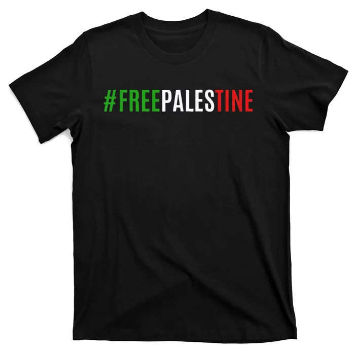 Hashtag Free Palestine Gaza T-Shirt