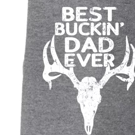 Holiday Father Papa Pops Parent Hero Best Buckin Dad Ever Cute Gift Doggie 3-End Fleece Hoodie