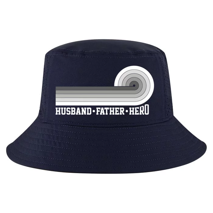 Husband Father Protector Hero Legend Happy Fathers Day Cute Gift Cool Comfort Performance Bucket Hat