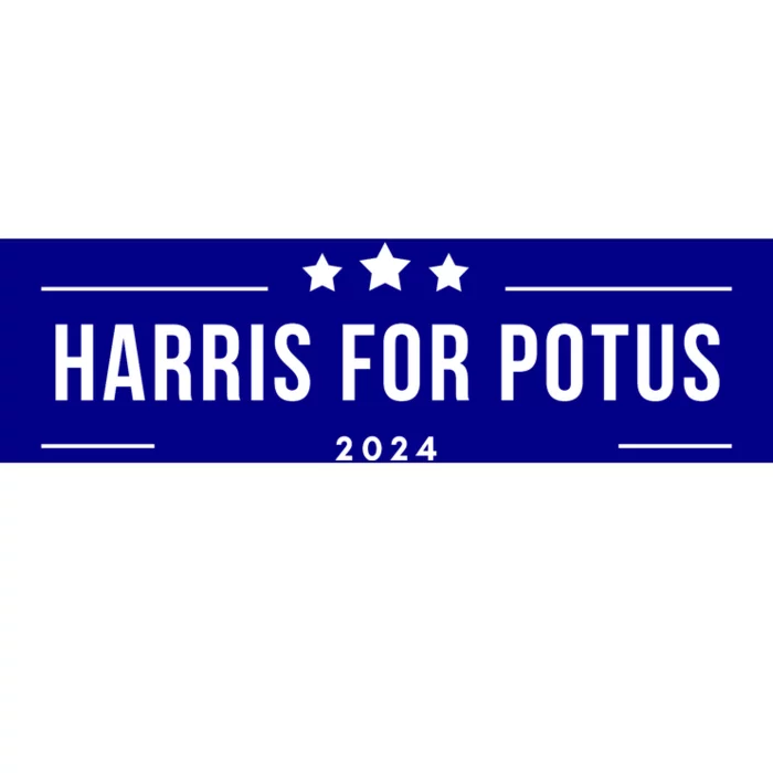 Harris For Potus 2024 Bumper Sticker