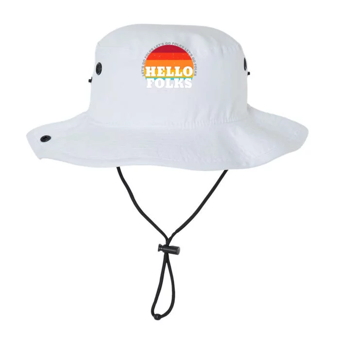 Hello Folks Premium Legacy Cool Fit Booney Bucket Hat