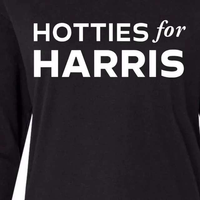 Harris For President Hotties For Harris Womens Cotton Relaxed Long Sleeve T-Shirt