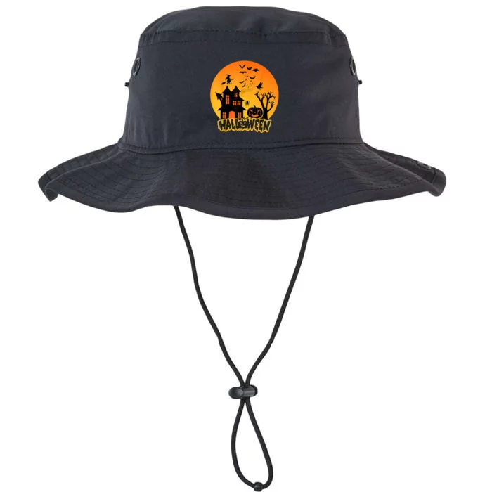 Halloween Funny Pumpkin Happy Halloween 2024 Thanksgiving Legacy Cool Fit Booney Bucket Hat