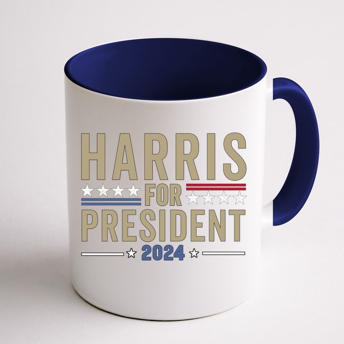 Harris For President 2024 Election Front & Back Coffee Mug