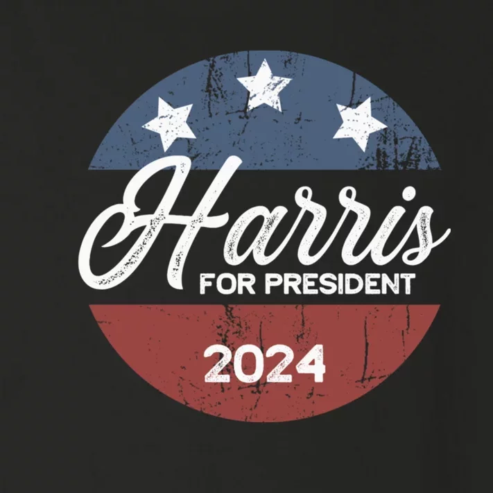 Harris For President Kamala Harris For President Toddler Long Sleeve Shirt