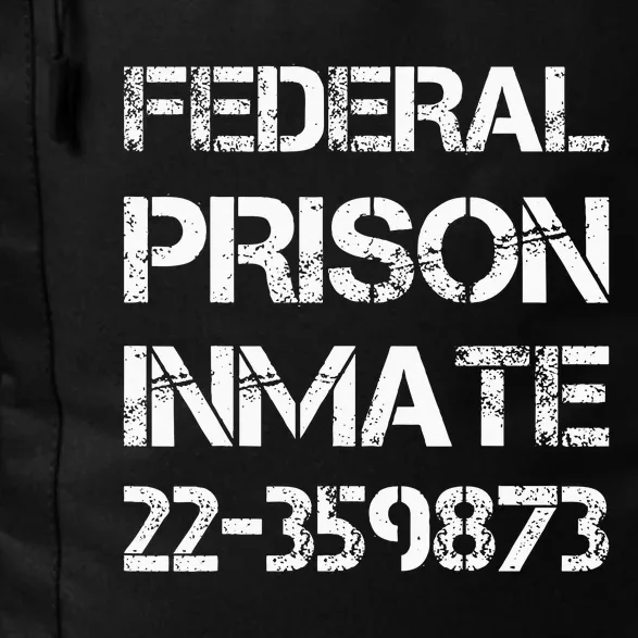 Halloween Federal Prison Jail Inmate Prisoner Costume Daily Commute Backpack