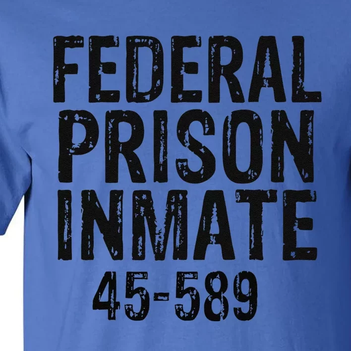 Halloween Federal Prison Inmate Prisoner Costume Tall T-Shirt