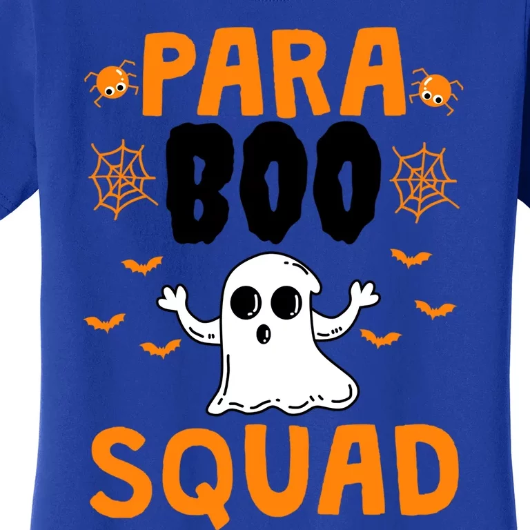 Halloween Funny Para Boo Squad Gift Women's T-Shirt