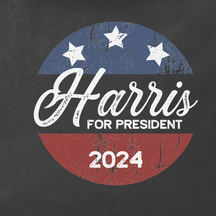 Harris For President Kamala Harris For President Zip Tote Bag