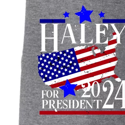 Haley For President 2024 Doggie 3-End Fleece Hoodie