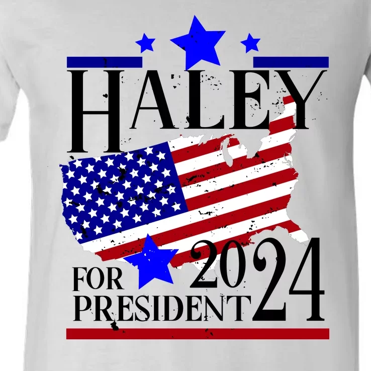 Haley For President 2024 V-Neck T-Shirt