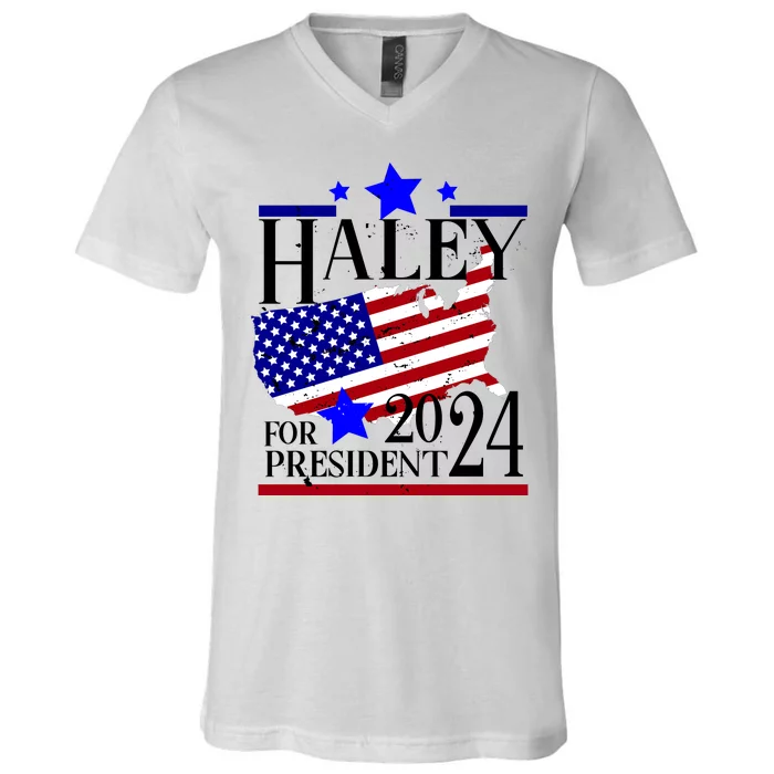 Haley For President 2024 V-Neck T-Shirt