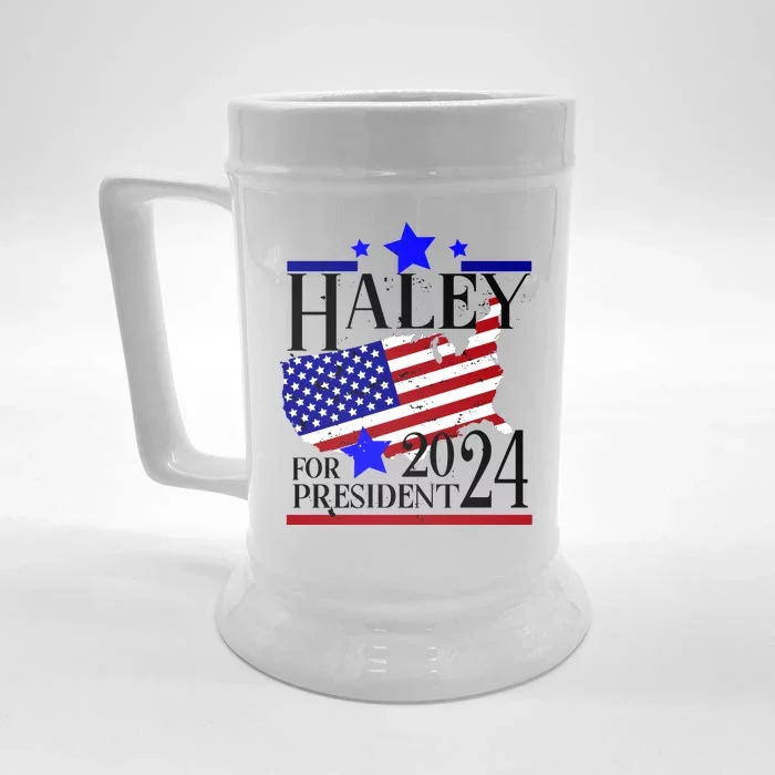 Haley For President 2024 Front & Back Beer Stein