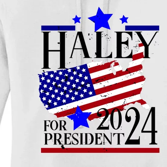 Haley For President 2024 Women's Pullover Hoodie