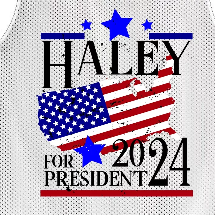 Haley For President 2024 Mesh Reversible Basketball Jersey Tank