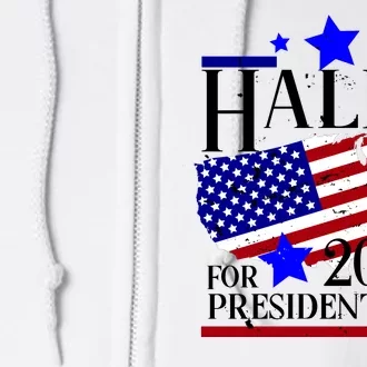 Haley For President 2024 Full Zip Hoodie