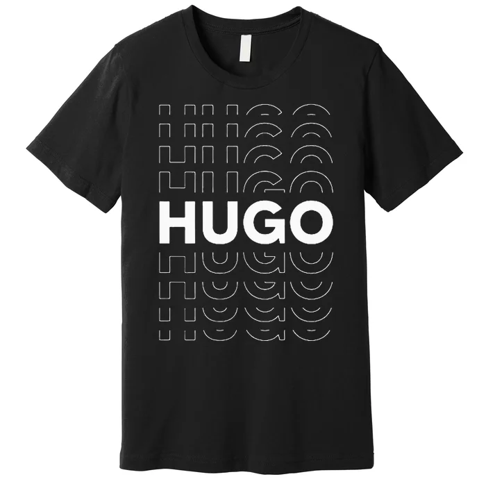 Hugo Funny Personalized Name Hugo Premium T-Shirt