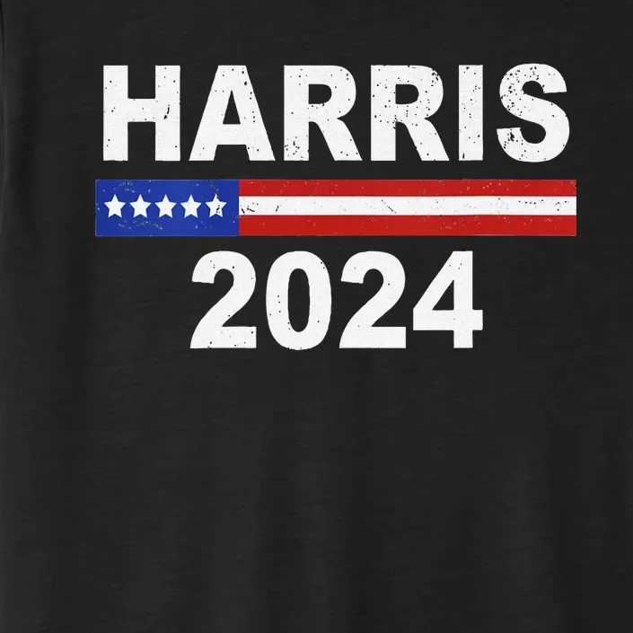 Harris For President Election Kamala Harris 2024 V Neck ChromaSoft Performance T-Shirt