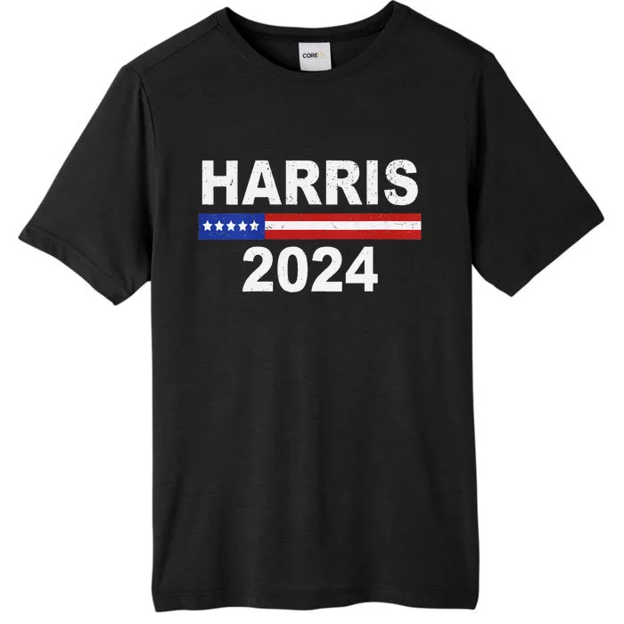 Harris For President Election Kamala Harris 2024 V Neck ChromaSoft Performance T-Shirt