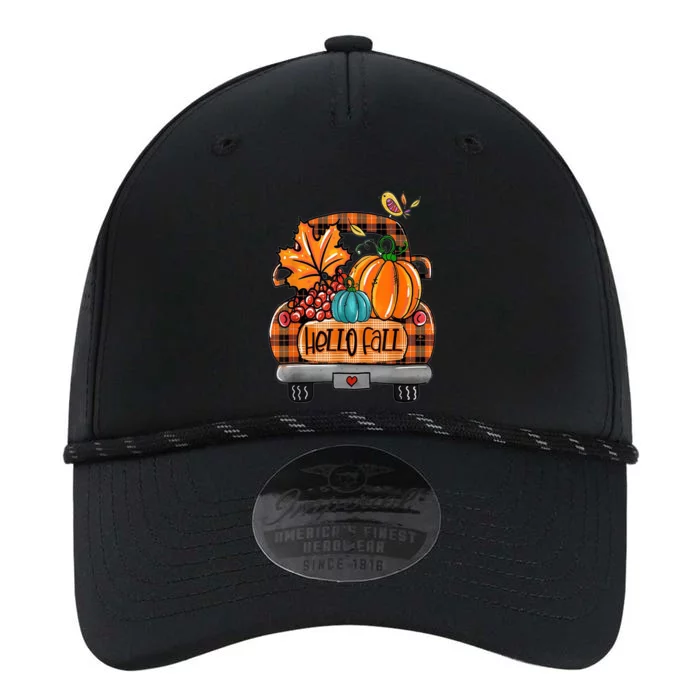 Hello Fall Pumpkin Truck Cute Performance The Dyno Cap