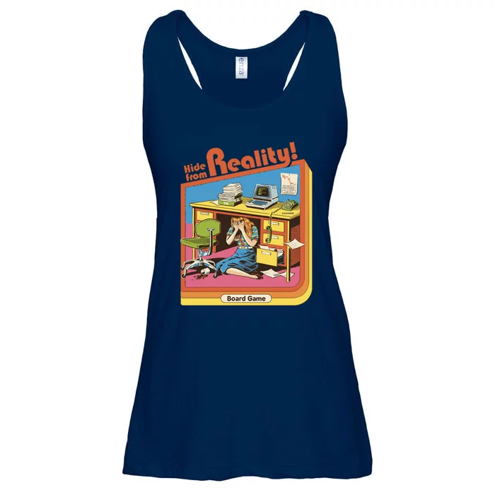 Hide From Reality Ladies Essential Flowy Tank