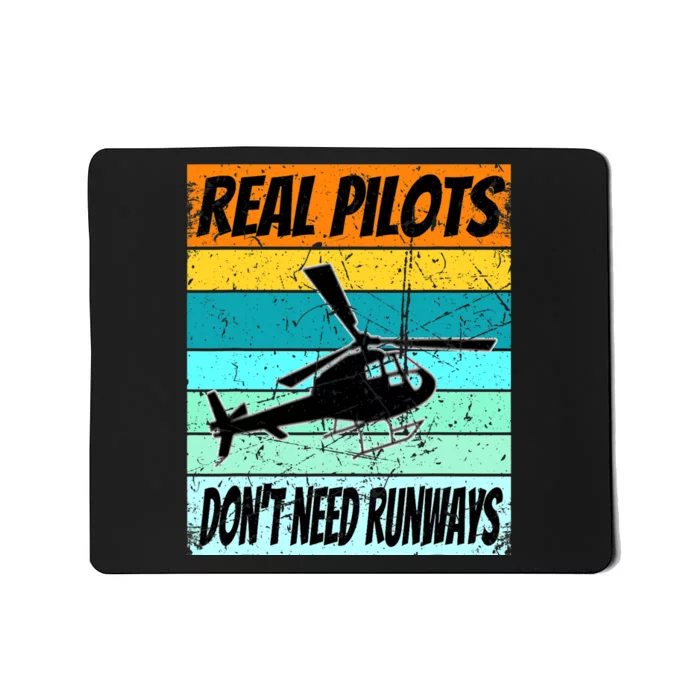 Helicopter For Real Pilots Dont Need Runways Mousepad