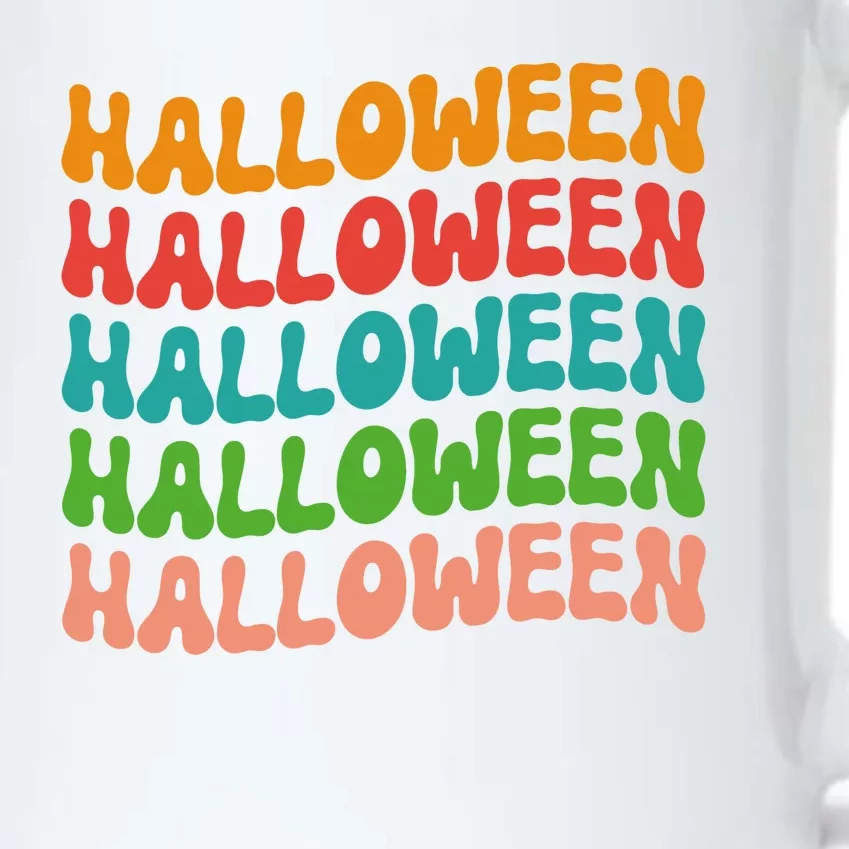 Halloween Festive Retro Gift Black Color Changing Mug