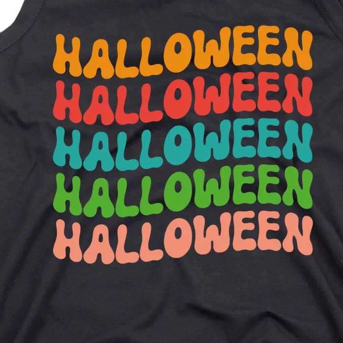 Halloween Festive Retro Gift Tank Top