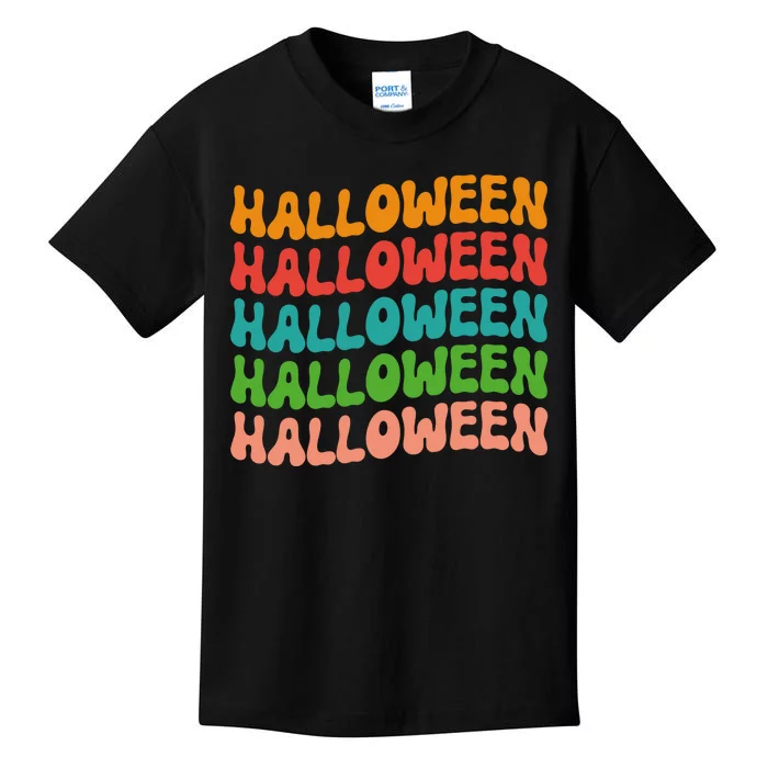 Halloween Festive Retro Gift Kids T-Shirt