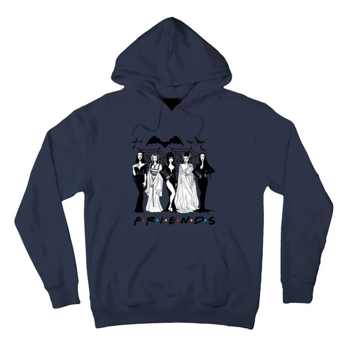 Halloween Friends Squad Goals Horror Squad Queens Tall Hoodie