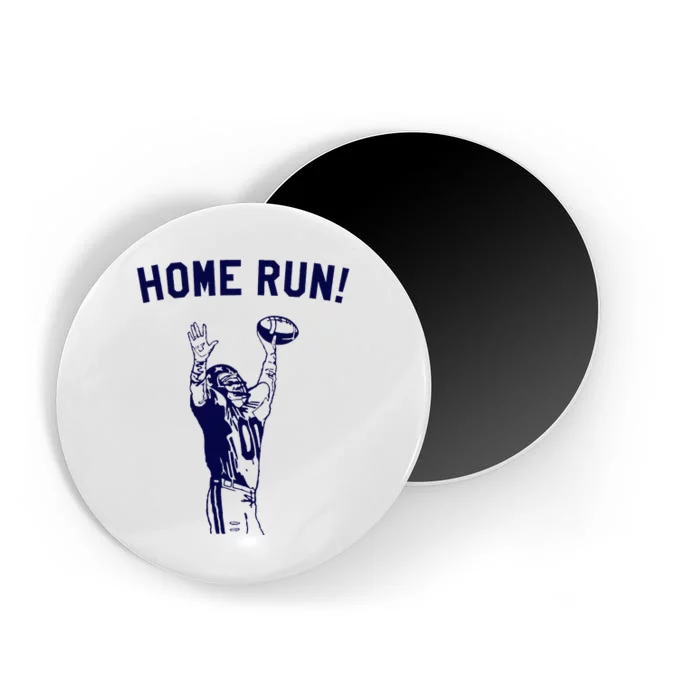 Homerun Football Sport Funny Magnet