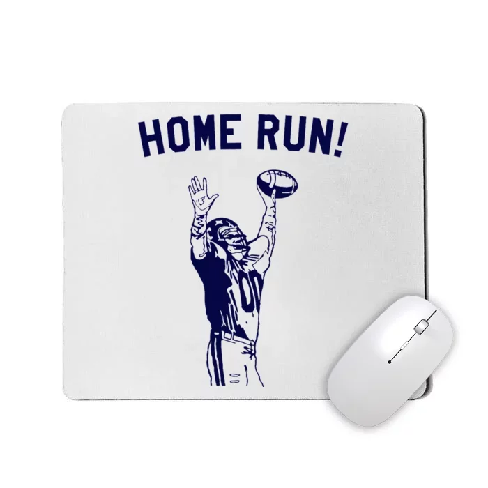 Homerun Football Sport Funny Mousepad