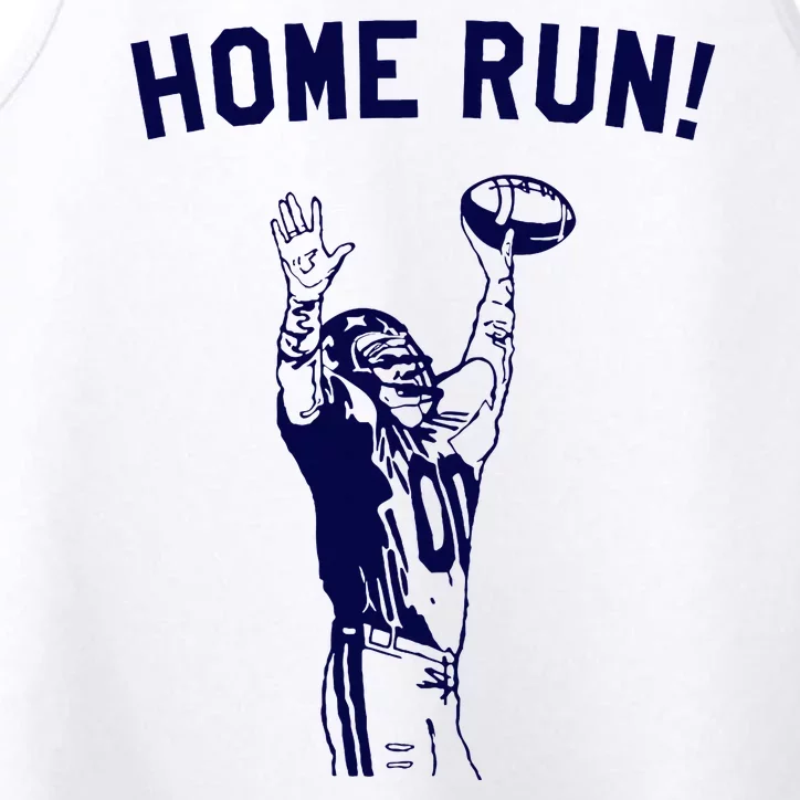 Homerun Football Sport Funny Performance Tank