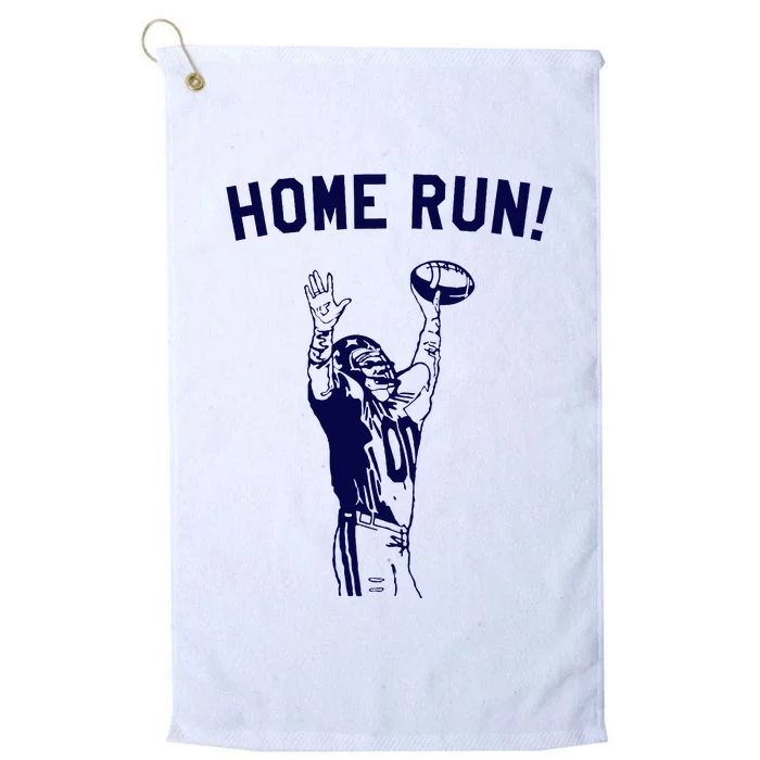 Homerun Football Sport Funny Platinum Collection Golf Towel