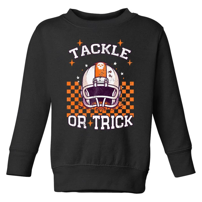 Halloween Football Spooktacular Toddler Sweatshirt