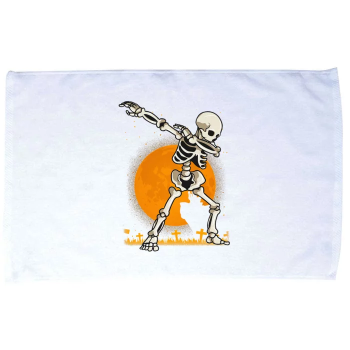 Halloween Fordabbing Skeleton Costume Microfiber Hand Towel