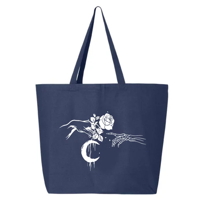 Hand Flower Skeleton 25L Jumbo Tote