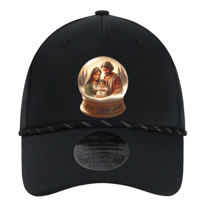 Holy Family Snow Globe Performance The Dyno Cap