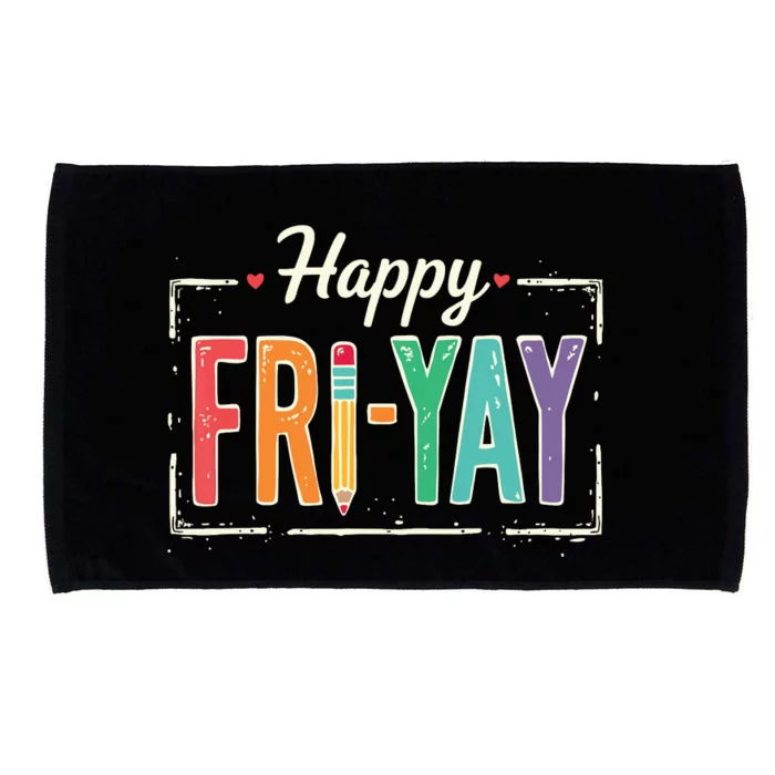 Happy Friyay Teacher Essentials Microfiber Hand Towel