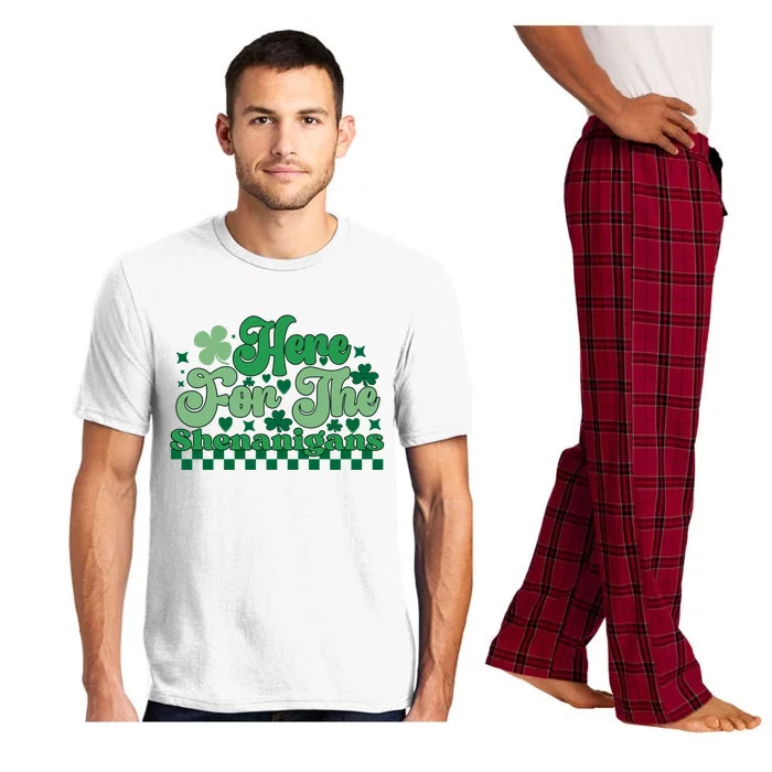 Here For The Shenanigans Lucky Vibes Pajama Set