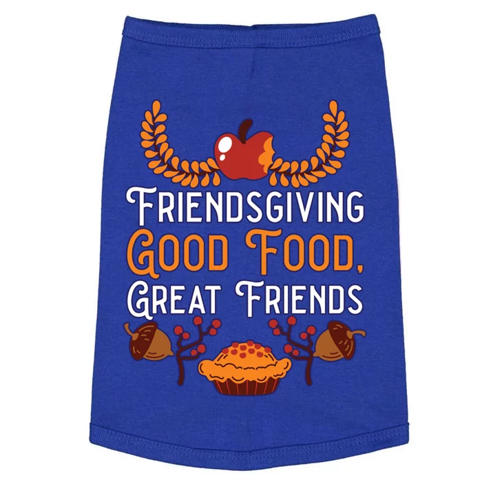 Happy Friendsgiving Thanksgiving Friends Holiday Friendship Great Gift Doggie Tank